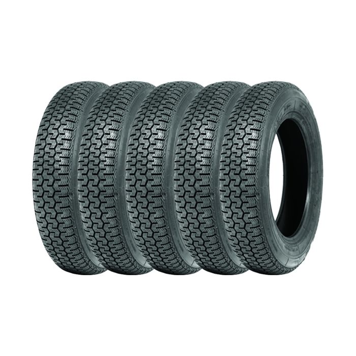 Set of 5 145SR15 Michelin XZX