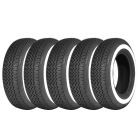 Set of 5 off 185R15 Michelin XVS Flancs Blancs