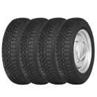 Set of 4 off Jeu de 4 Fiat 500 Roues & Pneus