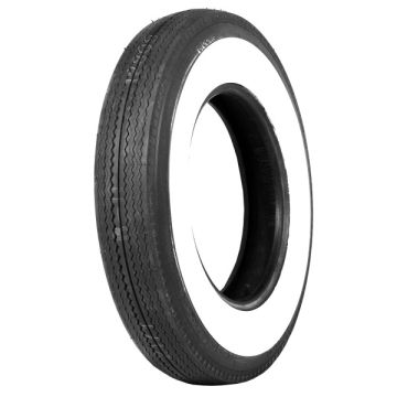 760x15 General Whitewall