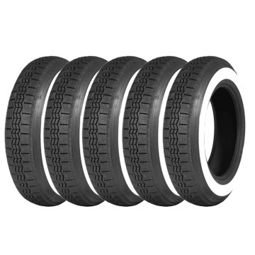 165R400 Michelin X Flancs Blancs