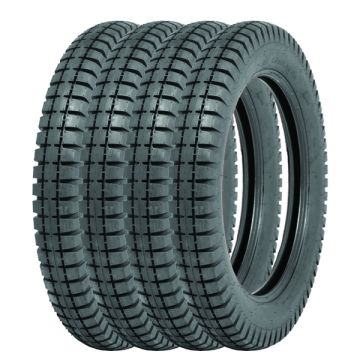 Set of 4 400/450x18 Longstone + Tubes + Tapes