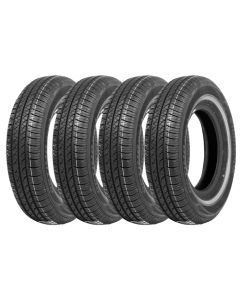 195/75 SR14 Hankook Flancs Blancs