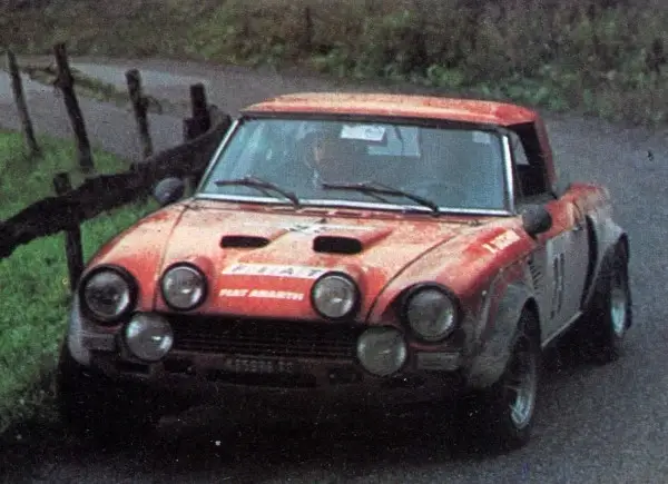 Fiat 124 Rally Abarth 1975 Rallye San Martino Di Castrozza