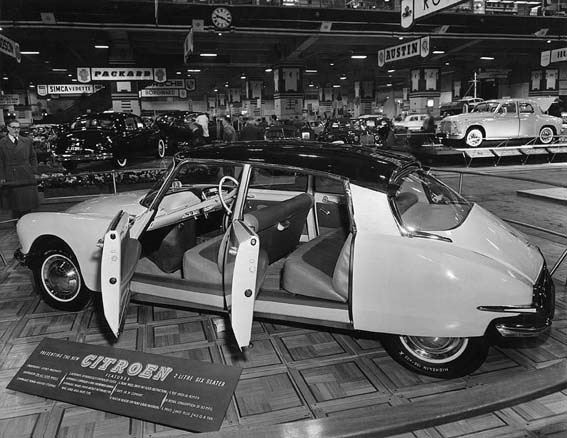 Pneus à flancs blancs pour Citroën DS