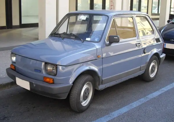 Fiat 126 FSM Pneus