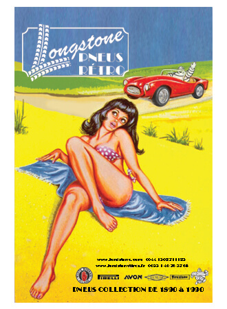 Longstone Pirelli Girl Poster