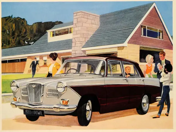 1964 Wolseley 16/60 Tyres - Period Advert