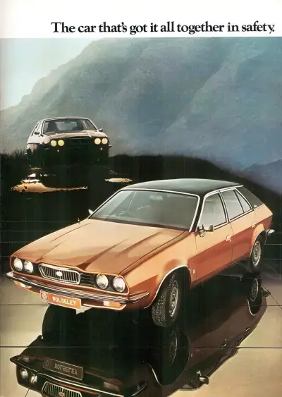 1975 Wolseley Saloon Brochure Photo