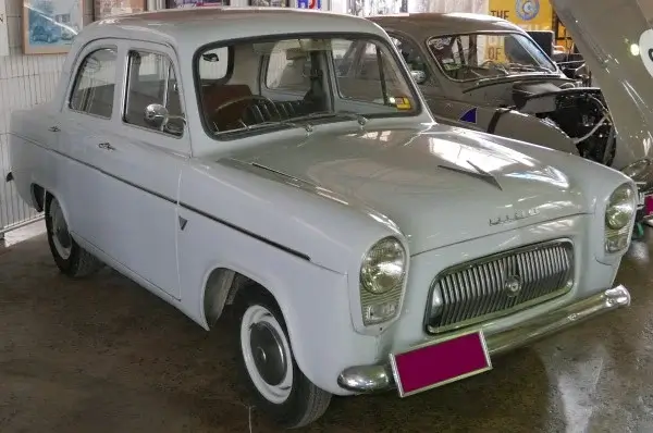 Pneumatici Ford Prefect 107E del 1960