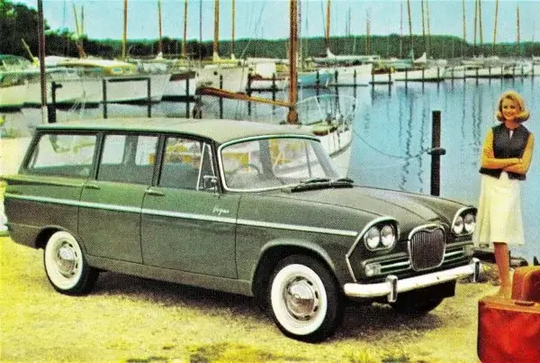 1963 Singer Vogue Estate Tyres